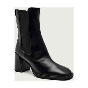 Furla Skórzane botki na słupku FURLA DIAMANTE CHELSEA - Botki damskie Furla Skórzane botki na słupku FURLA DIAMANTE CHELSEA - Botki damskie - miniaturka - grafika 1