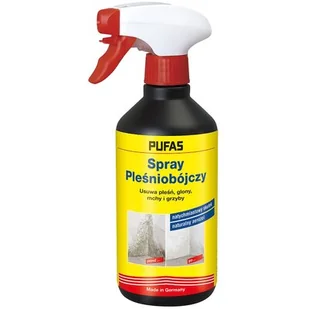 Pufas Spray pleśniobójczy Pufas 500 ml - Rozpuszczalniki i preparaty do czyszczenia - miniaturka - grafika 1