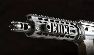 Strike Industries - Szyna LINK KeyMod &amp; M-Lok Rail 7 Slots QD - Czarny - Osprzęt do wiatrówek - miniaturka - grafika 5