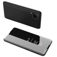 Etui i futerały do telefonów - Clear View Case futerał etui z klapką Huawei P40 Lite / Nova 7i / Nova 6 SE czarny - miniaturka - grafika 1