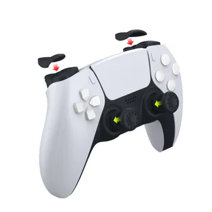 Dobe zestaw nakładek do kontrolera PS5 czarny (TP5-0513) - Akcesoria do Playstation - miniaturka - grafika 2