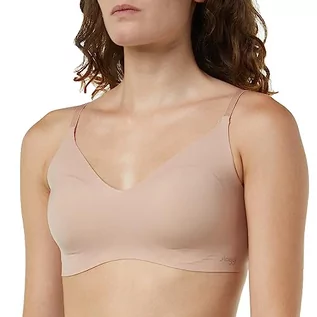 Koszulki i topy damskie - Sloggi Damski biustonosz zero z mikrofibry 2.0 H Braletette Top, Cameo Brown, M - grafika 1