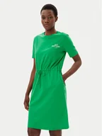 Sukienki - Tommy Hilfiger Sukienka codzienna WW0WW45529 Zielony Regular Fit - miniaturka - grafika 1