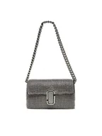Torebki damskie - Marc Jacobs Torebka The Rhinestone J Marc Mini Shoulder Bag H912M06RE22 Srebrny - miniaturka - grafika 1