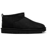 Śniegowce damskie - Śniegowce Ugg W Classic Ultra Mini 1116109 Czarny - miniaturka - grafika 1