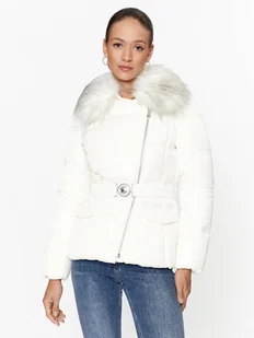 Guess Kurtka zimowa W3BL27 WFQW2 Écru Regular Fit - Kurtki damskie - miniaturka - grafika 1