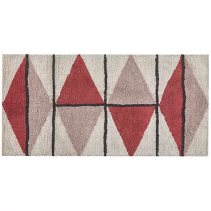 Dywan Bawełniany 80 X 150 Cm Wielokolorowy Purnia - Dywany - miniaturka - grafika 1