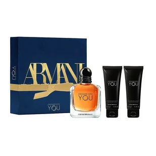 Giorgio Armani SET Stronger With You EDT spray 100ml + SHOWER GEL 2x75ml - Zestawy perfum damskich - miniaturka - grafika 1