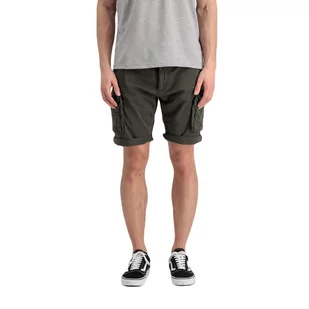 Spodenki Alpha Industries Crew Short 176203 136 - Grafitowe RATY 0% | PayPo | GRATIS WYSYŁKA | ZWROT DO 100 DNI - Odzież taktyczna i umundurowanie - miniaturka - grafika 1