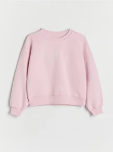 Reserved - Bluza z aplikacją - różowy - Bluzki dla dziewczynek - miniaturka - grafika 1