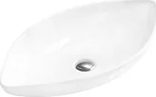 Umywalki - Umywalka Mexen Mexen Ivone umywalka nablatowa 70 x 37 cm biała - 21487000 - miniaturka - grafika 1