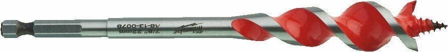 Milwaukee Wiertło SPEED WOOD Auger 22x165 HEX 1/4