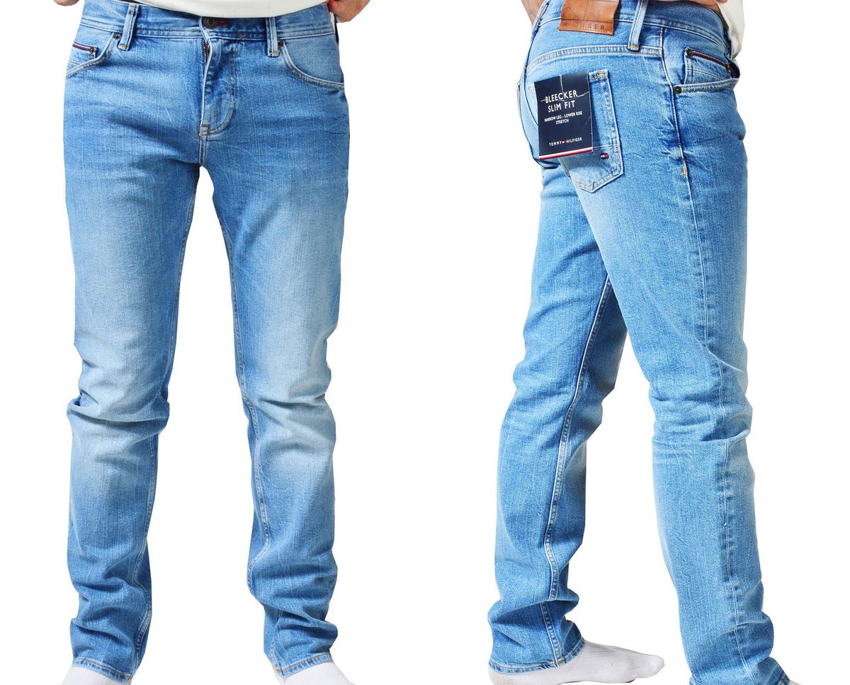 Spodnie Tommy Hilfiger Bleecker jeans Niebieski W40 L34