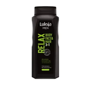Luksja, Men Relax, Żel pod prysznic, 500 ml - Żele pod prysznic dla mężczyzn - miniaturka - grafika 1
