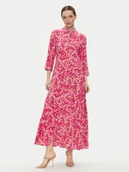 Sukienki - YAS Sukienka koszulowa Savanna 26022663 Różowy Loose Fit - miniaturka - grafika 1