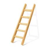 Drabiny - B2B Partner Drabina drewniana 3 m 2003.01 - miniaturka - grafika 1