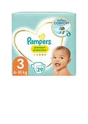 Pieluchy - Pampers Premium Protection rozmiar 3, 29 pieluch, 6 kg-10 kg, najlepszy komfort i ochrona dla skóry wrażliwej - miniaturka - grafika 1