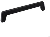 Zawiasy, okucia i inne akcesoria - Uchwyt meblowy podłużny Pagoda 160 Czarny żeliwny - miniaturka - grafika 1