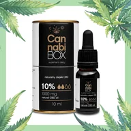 Leki przeciwbólowe - MACROLIFE Sp.j. CannabiBOX 1000 mg 10% 10 ml 3701341 - miniaturka - grafika 1