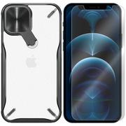 Etui i futerały do telefonów - Etui do Iphone 12 Pro Nillkin Cyclops Case + szkło - miniaturka - grafika 1