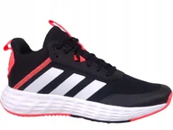 Buty sportowe damskie - Adidas Ownthegame 2.0 Czarne Buty Koszykarskie - miniaturka - grafika 1