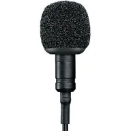 Mikrofony estradowe - Shure MVL-3,5 mm przypinany mikrofon kondensatorowy lavalier z wejściem jack 3,5 mm do mobilnego nagrywania za pomocą smartfona lub tabletu MVL-3.5MM - miniaturka - grafika 1