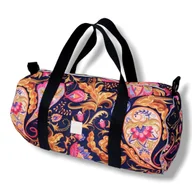 Torby podróżne - Torba sportowa podróżna torba na siłownię bagaż podręczny paisley - miniaturka - grafika 1