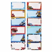 Szkolne artykuły papiernicze - Naklejki na zeszyt Hot Wheels (25szt) - STARPAK - miniaturka - grafika 1