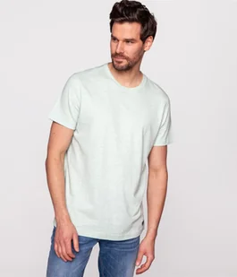 Melanżowy t-shirt z lnem TEO 6007 SPRAY-XXL - Koszulki męskie - miniaturka - grafika 1
