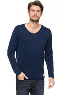 Swetry męskie - MĘSKI SWETER TOM TAILOR INDIGO SWEATER 3019542.00.12 COL. 6889 - Tom Tailor - miniaturka - grafika 1