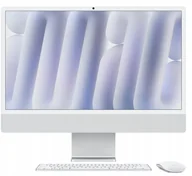 Zestawy komputerowe - Komputer iMac 24" 4.5K Apple M4 8C CPU 8C GPU 16GB 256GB Silver SK - miniaturka - grafika 1