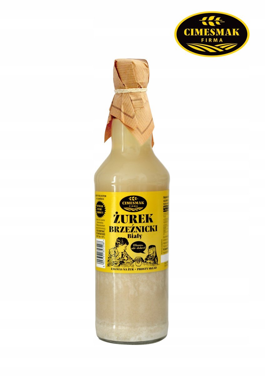 ŻUREK BRZEŹNICKI BIAŁY 500ML CIMESMAK