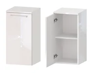 Szafki łazienkowe - Słupek Łazienkowy ROSEN 35 1D D L- Uchwyt Biały - miniaturka - grafika 1