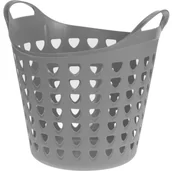 Kosze na bieliznę - Elastyczny kosz na pranie z tworzywa sztucznego, 26 l - miniaturka - grafika 1