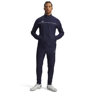 Męski dres komplet treningowy Under Armour UA M Challenger Tracksuit - granatowy - UNDER ARMOUR - Bluzy męskie - miniaturka - grafika 1