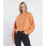 Swetry damskie - Silvian Heach Sweter | Oversize fit | z dodatkiem wełny - miniaturka - grafika 1
