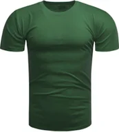 Koszulki męskie - Koszulka męska t-shirt gładki zielony Recea - miniaturka - grafika 1