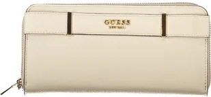 Portfel damski GUESS JEANS Beige Kolor: beżowy, Rozmiar: UNI - Portfele - miniaturka - grafika 1
