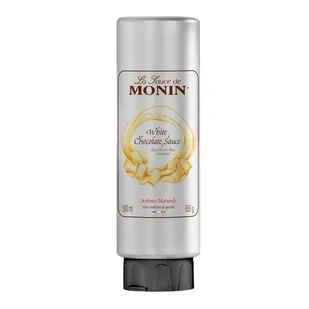 Monin Sos White Chocolate 0,5 l - biała czekolada - Sosy w słoikach - miniaturka - grafika 1