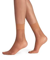Skarpetki damskie - FALKE Kobiety Skarpety Shelina 12 DEN W SO Superprzezroczysty 12 Den przezroczyste jednokolorowe 1 Para, Brązowy (Noisette 5109), 39-42 - miniaturka - grafika 1