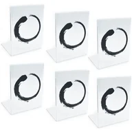 Podpórki do książek - Podpórka do książki z plexi 2mm - Enso 6 szt. - miniaturka - grafika 1