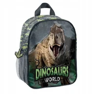Plecaki szkolne i tornistry - PLECAK PRZEDSZKOLNY PASO Dinozaur Dino - miniaturka - grafika 1