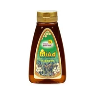 Miód - Bartnik Miód spadziowy dozownik 370 g - miniaturka - grafika 1