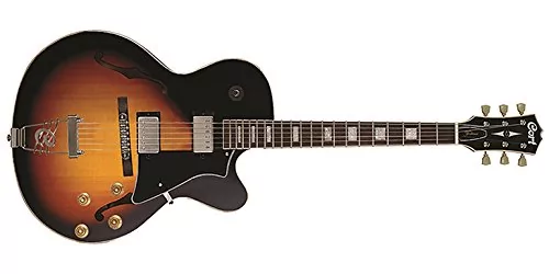 Cort B-001 – 0088 – 2 styl vintage puste ciało gitara elektryczna