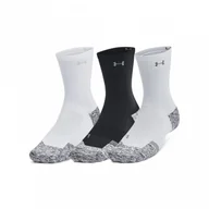 Skarpetki męskie - Skarpetki treningowe uniseks (3-pack) Under Armour Unisex UA Ad Pro 3pk Mid - multikolor - miniaturka - grafika 1