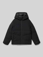 Kurtki i płaszcze dla chłopców - Kurtka pikowana o kroju regular fit z nadrukiem logo model ‘Global’ - miniaturka - grafika 1