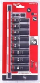 Klucze i nasadki - Milwaukee MILWAUKEE SET OF IMPACT SOCKETS 3/8" LONG 9 pcs. - miniaturka - grafika 1