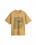 Koszulki męskie - Koszulka Vans SKOOL DOODLE SS TEE ANTELOPE VN000G575QJ1 S - miniaturka - grafika 1