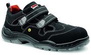 Biuro i firma OUTLET - ELTEN SCOTT ESD S1 – sportowe sandały ochronne dla kobiet i mężczyzn | mikrofibra i tkanina | nosek z tworzywa sztucznego | bez metalu | bez skóry, 44 EU, czarny - miniaturka - grafika 1