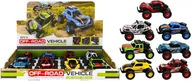 Samochody i pojazdy dla dzieci - Auto Teren Met P/B 13Cm Mc Mix4 Disp 8/48/96 - miniaturka - grafika 1